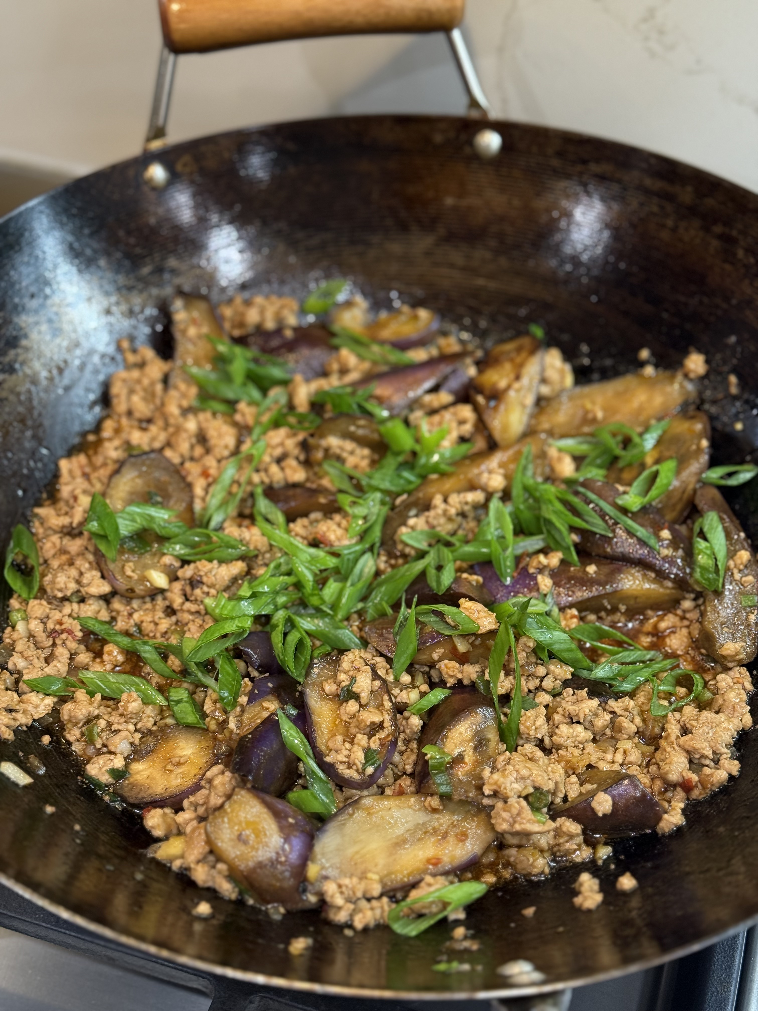 spicy eggplant & minced&nbsp;pork