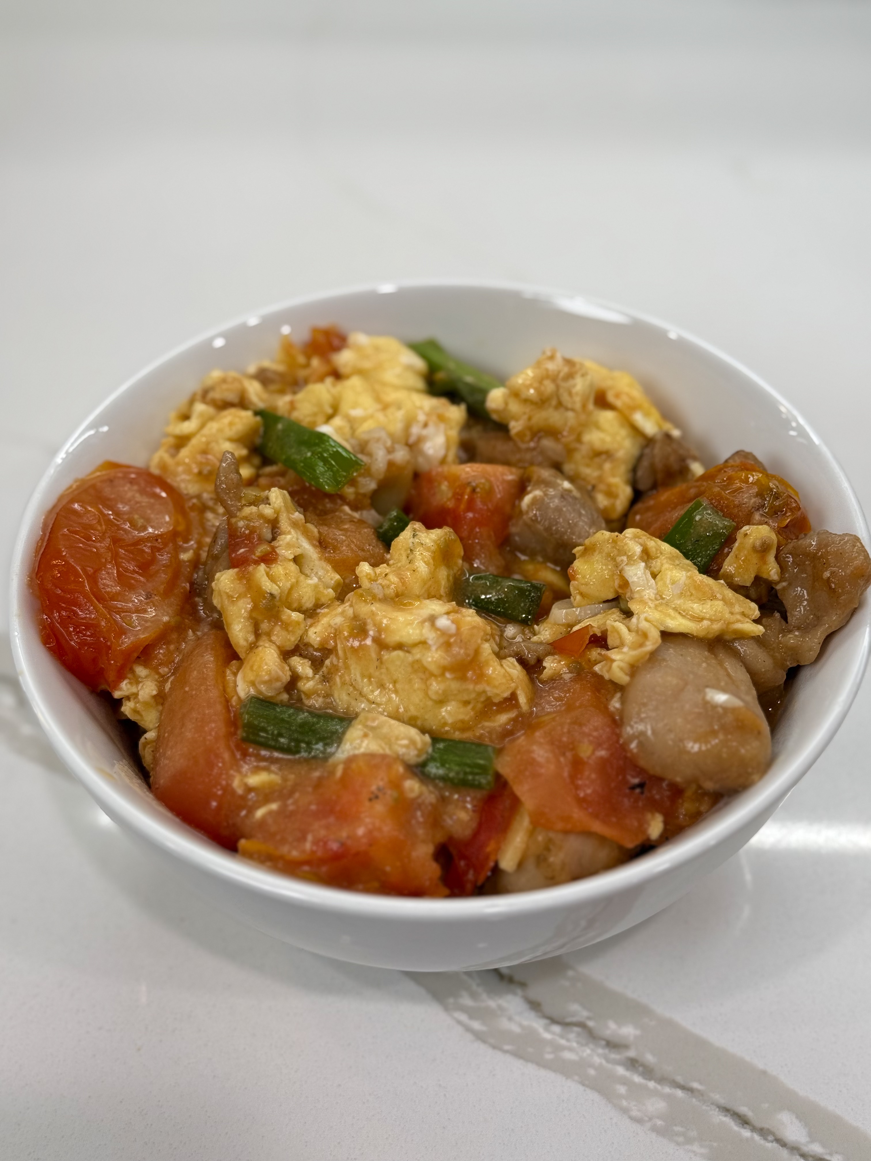 tomato & egg w/&nbsp;chicken