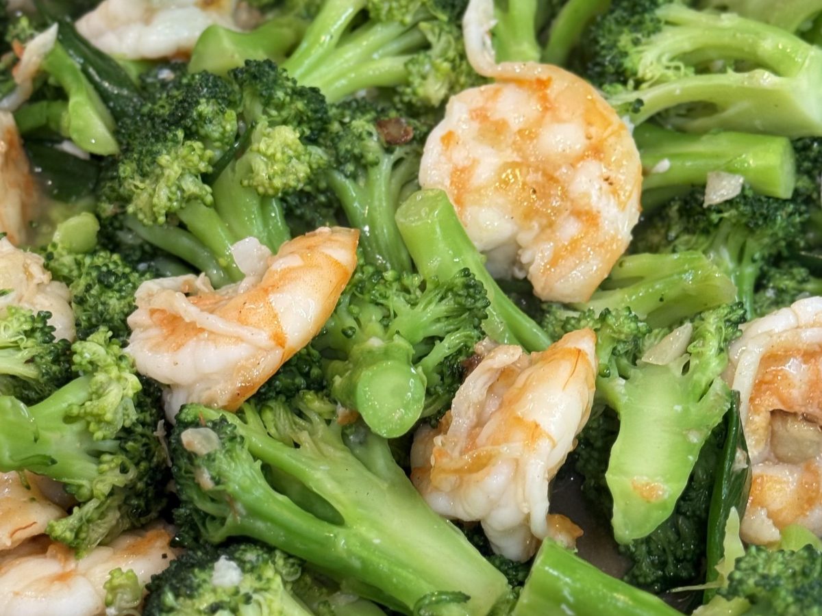 shrimp & broccoli 