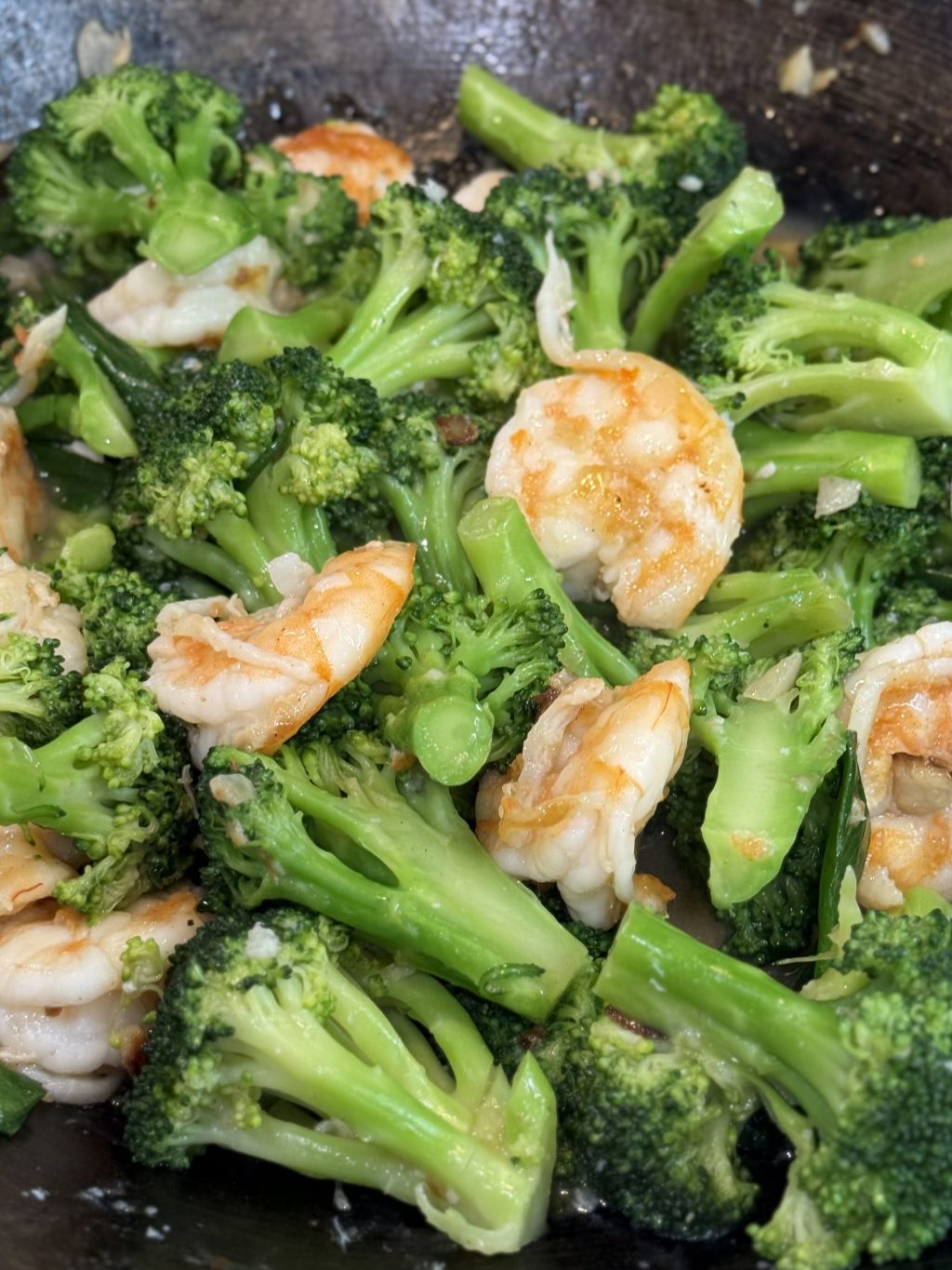 shrimp & broccoli 