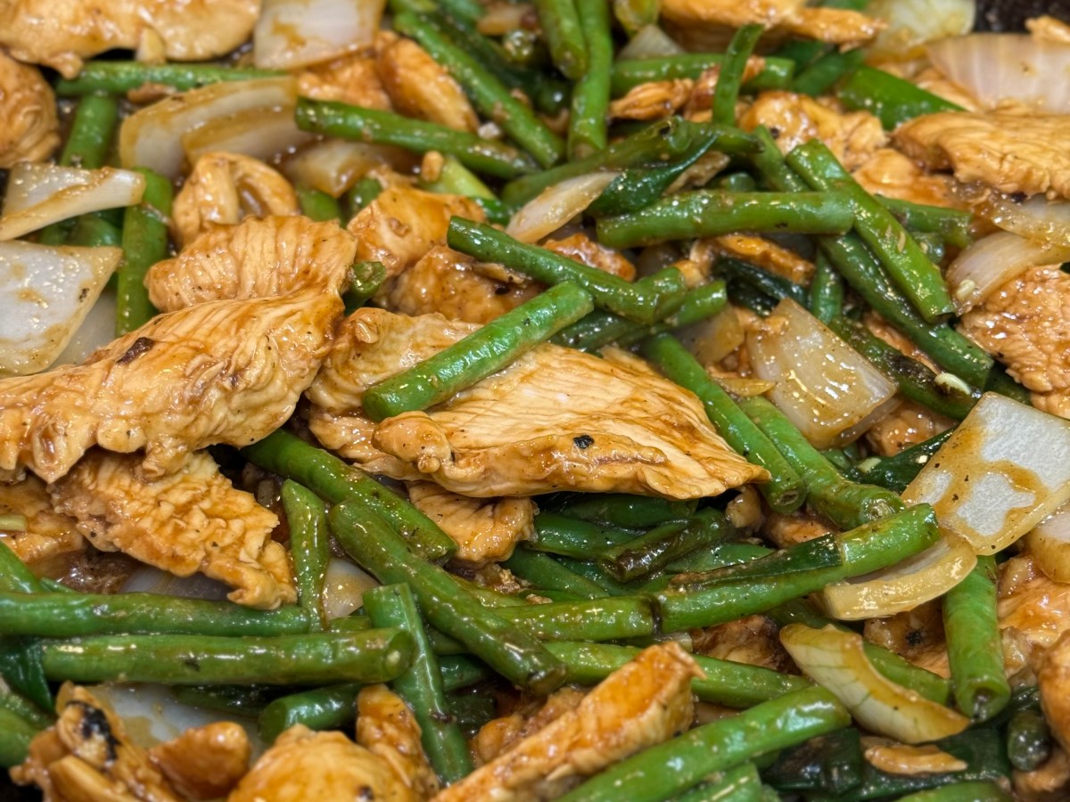 garlic string bean&nbsp;chicken
