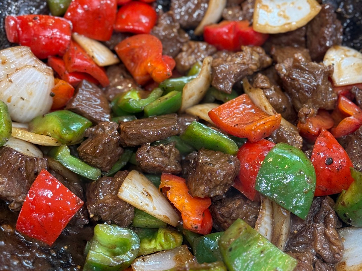 black pepper beef