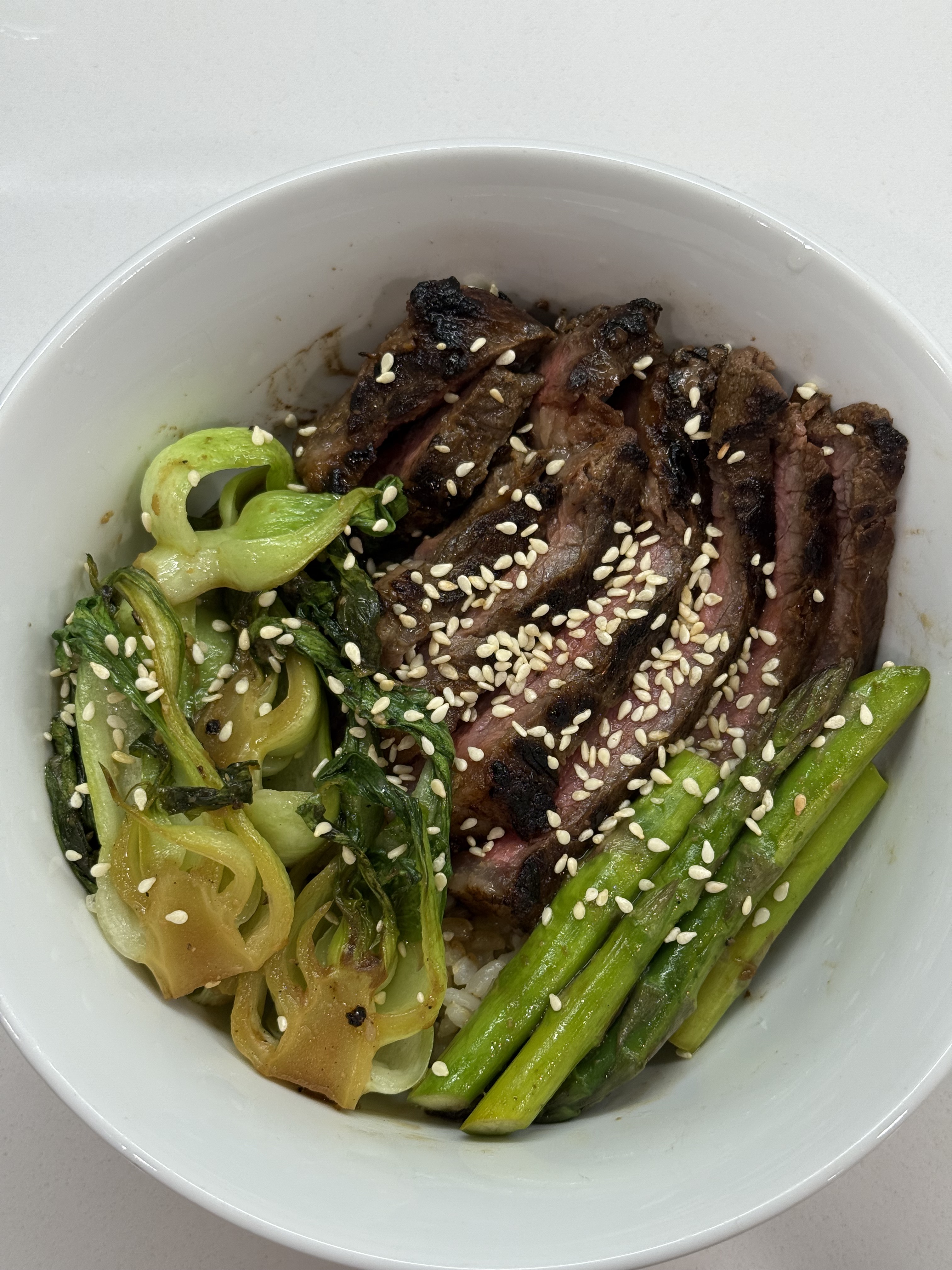miso steak bowl